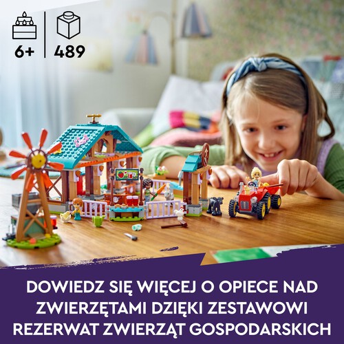 Friends Rezerwat zwierząt gospodarskich 42617 LEGO 1 sztuka