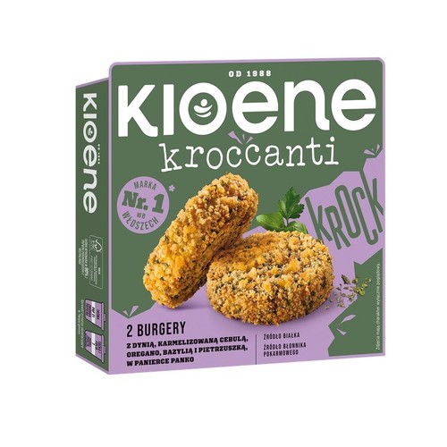 Burgery z dynią i karmelizowaną cebulą Kioene 180 g
