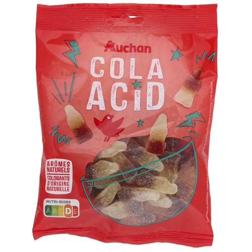 Żelki o smaku cola Auchan 200 g