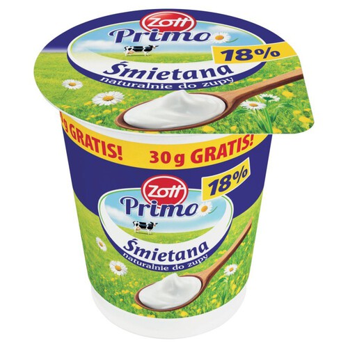 Smietana 18% ekstra kremowa Zott 330 g