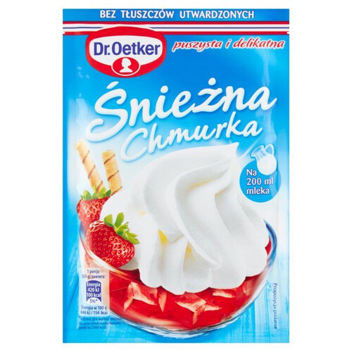 Bita śmietana w proszku Dr. Oetker 60 g