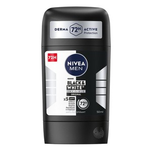 Antyperspirant w sztyfcie dla mężczyzn Black White Invisible NIVEA 50 ml