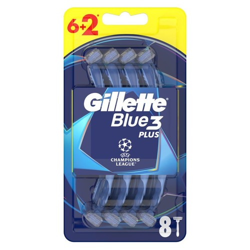 Blue3 Comfort Jednorazowa maszynka do golenia dla mężczyzn Gillette 8 sztuk