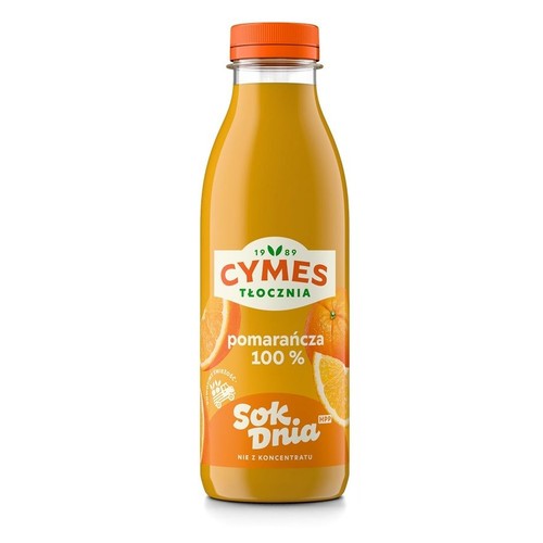 Sok Dnia HPP pomarańcza 100% Cymes 500 ml