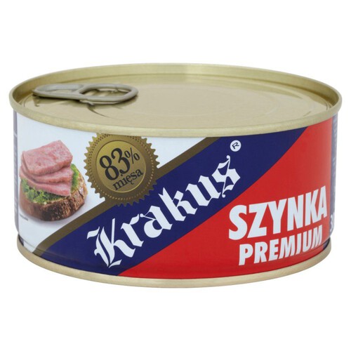 Szynka konserwowa premium Krakus 300 g