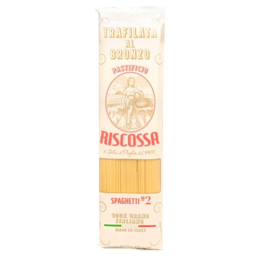 Makaron z semoliny z pszenicy durum Spaghetti Riscossa 500 g