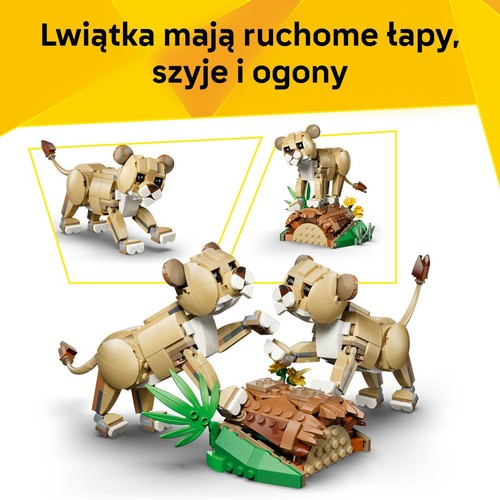 Creator 3 w 1 Dzikie zwierzęta: Dumny lew 31386 LEGO 1 sztuka