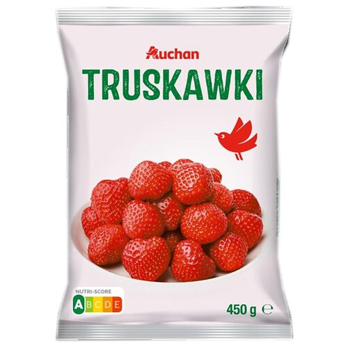 Truskawki bez szypułek Auchan 450 g