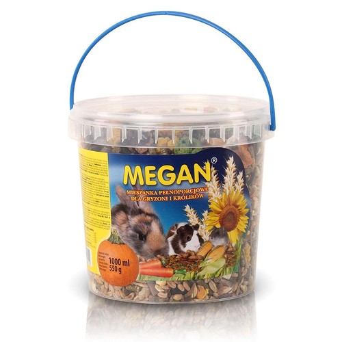 Mieszanka dla gryzoni i królików MEGAN 550 g