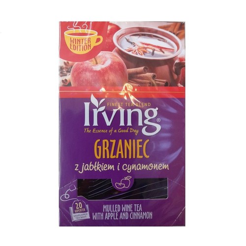 Grzaniec z jabłkiem i cynamonem Irving 20 torebek
