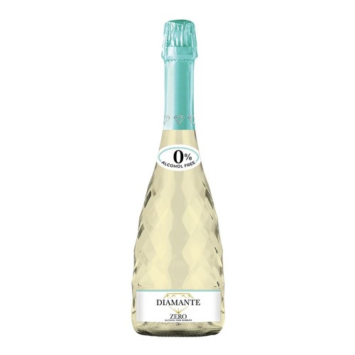 Wino bezalkoholowe włoskie białe półsłodkie Zero Alcohol Free Rosé alk. 0,0% obj. Diamente 750 ml