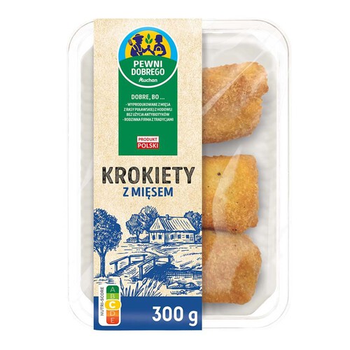 Krokiety z mięsem Pewni Dobrego 300 g