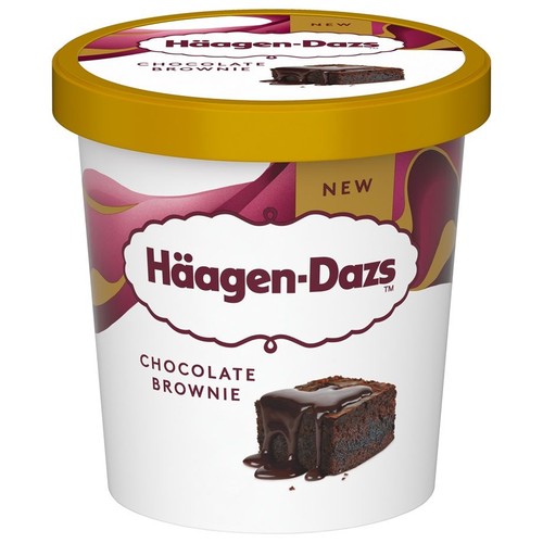 Lody Chocolate Brownie   Häagen-Dazs 420 ml