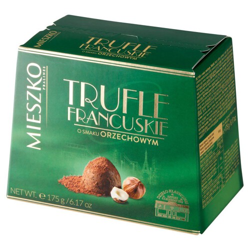 Trufle francuskie o smaku orzechowym Mieszko 175 g