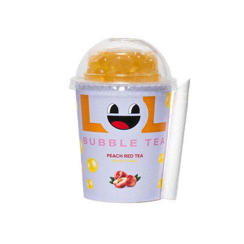 Peach bubble tea LOL 275 ml