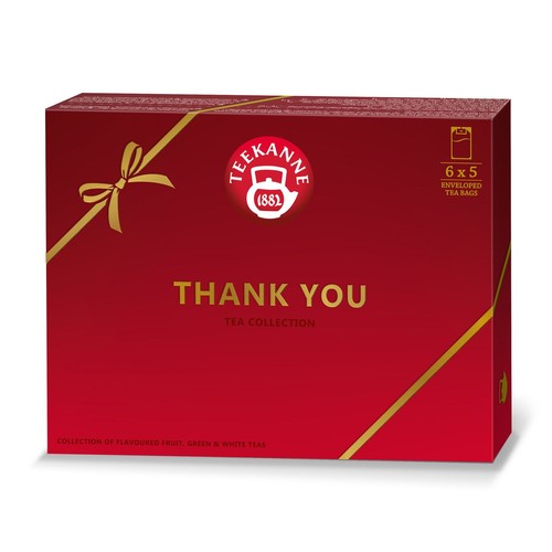 Kolekcja herbat aromatyzowanych Thank you Teekanne 30 torebek