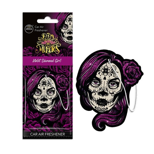 Zapach do samochodu Car Cellulose Muertos Violet Diamond Girl Aroma 1 sztuka