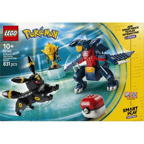 Pokémon SMART Play: Umbreon kontra Garchomp - walka o mistrzostwo 72165 LEGO 1 sztuka