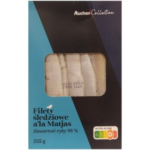 Filety śledziowe ala Matias Auchan Collection  255 g