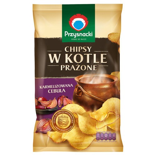 Chipsy o smaku karmelizowanej cebuli Przysnacki 125 g