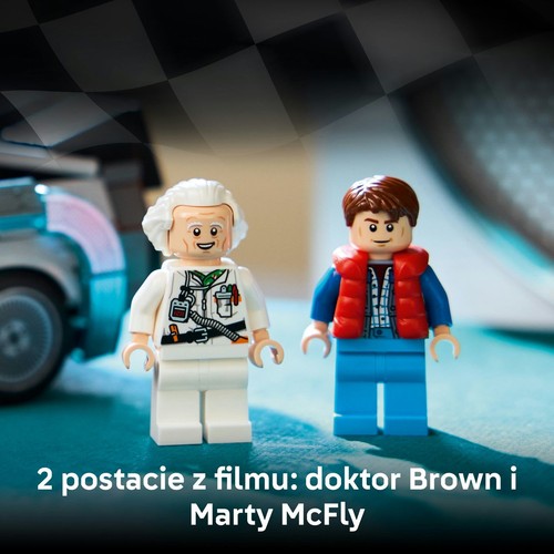 Speed Champions Wehikuł czasu z Powrotu do przyszłości 77256 LEGO 1 sztuka