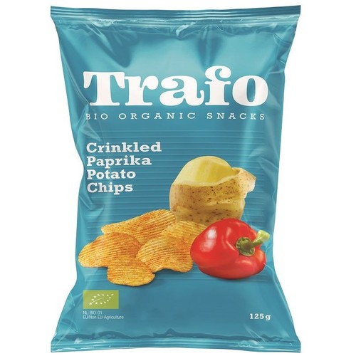 BIO Chipsy ziemniaczane paprykowe    Trafo 125 g