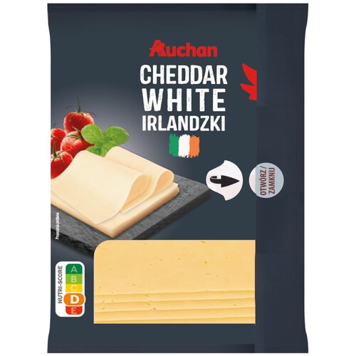 Ser Cheddar White Irlandzki  Auchan 150 g