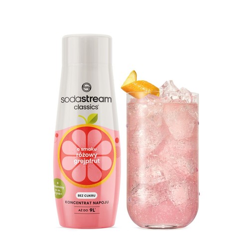 Koncentrat syrop różowy grejpfrut  SodaStream 440 ml