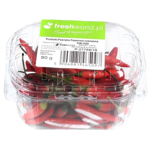 Papryka peperoni czerwona Piri Piri FreshWorld 125 g