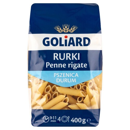 Makaron Rurki z pszenicy durum Goliard 400 g