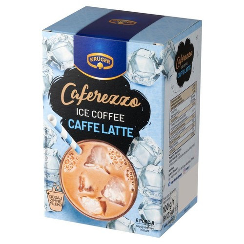 Caferezzo Ice Coffee Cafee Latte Kruger 8 saszetek