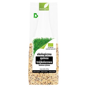 BIO Ekologiczna Quinoa trójkolorowa (komosa ryżowa) Ekologiko 250 g