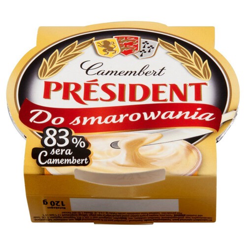 Camembert do smarowania President 120 g