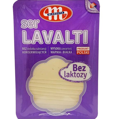 Ser Lavalti w plastrach Mlekovita 150 g