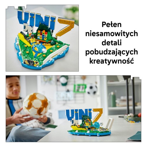 Editions Vini Jr. - piłkarskie momenty 43027 LEGO 1 sztuka