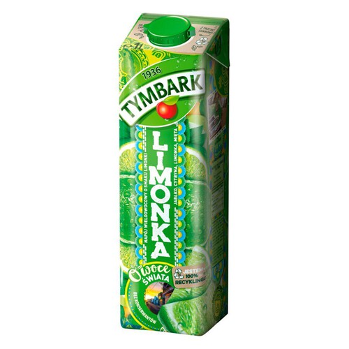 Limonka napój wieloowowcy Tymbark 1 l