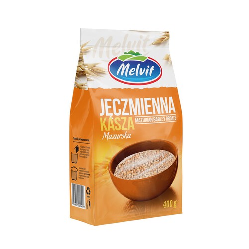 Kasza jęczmienna Mazurska Melvit 400 g