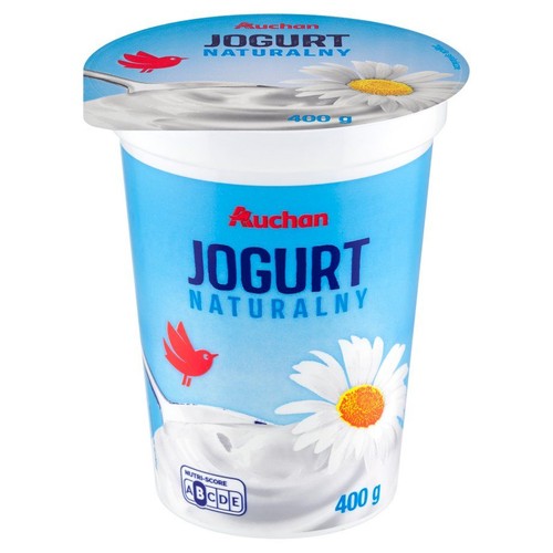 Jogurt naturalny     Auchan 400 g