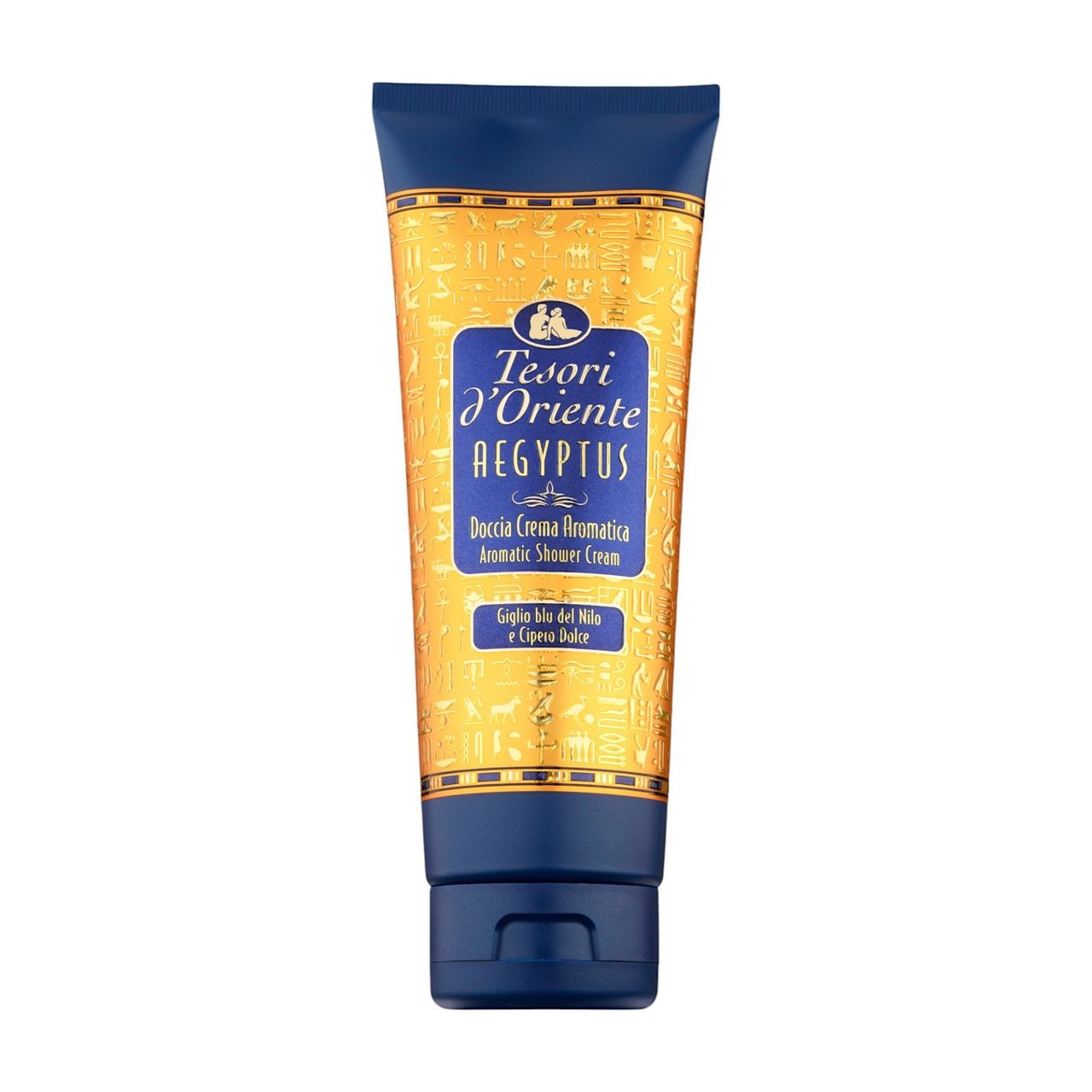 Kremowy żel pod prysznic Aegyptus Błękitna Lilia Nilu i Papirus  Tesori d'Oriente 250 ml