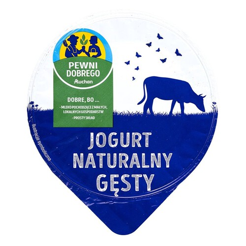 Jogurt naturalny gęsty Pewni Dobrego 200 g