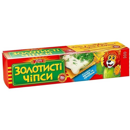 Chipsy złociste śmietanka z koprem Jaivir 100 g