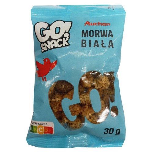 Go Snack morwa biała Auchan 30 g