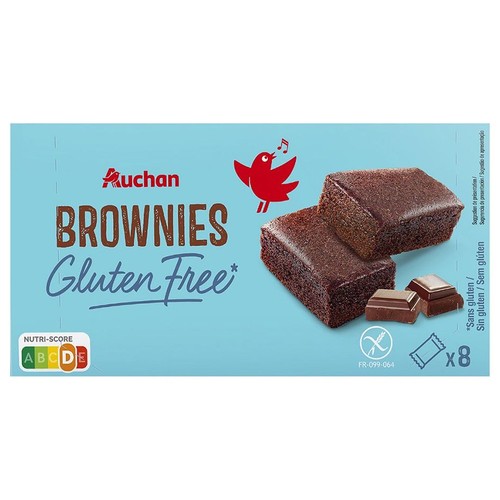 Ciastka brownie bezglutenowe Auchan 240 g