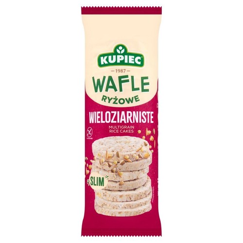 Wafle ryżowe wieloziarniste Kupiec 90 g