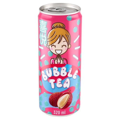 Napój Bubble tea z sokiem z liczi  Mili 320 ml