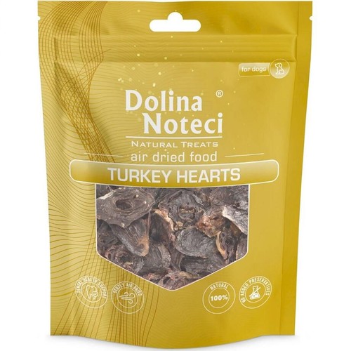 Przekąska dla psów Natural Treats serca z indyka  Dolina Noteci 150 g