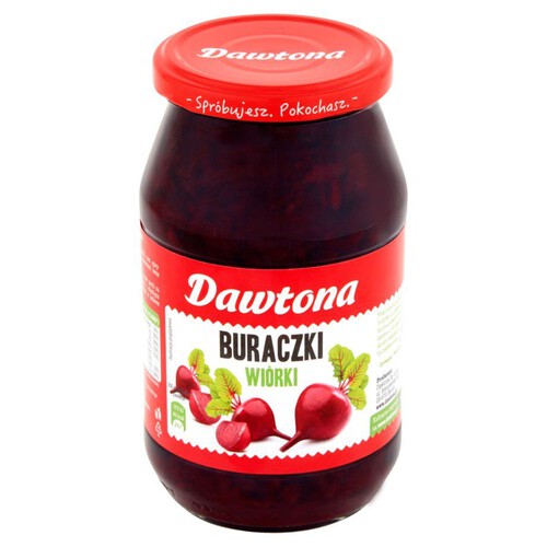 Buraczki czerwone wiórki Dawtona 510 g