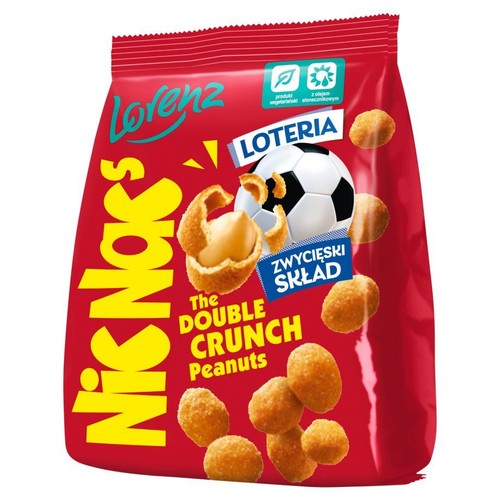 Orzeszki ziemne w chrupiącej panierce prażone NicNac 125 g
