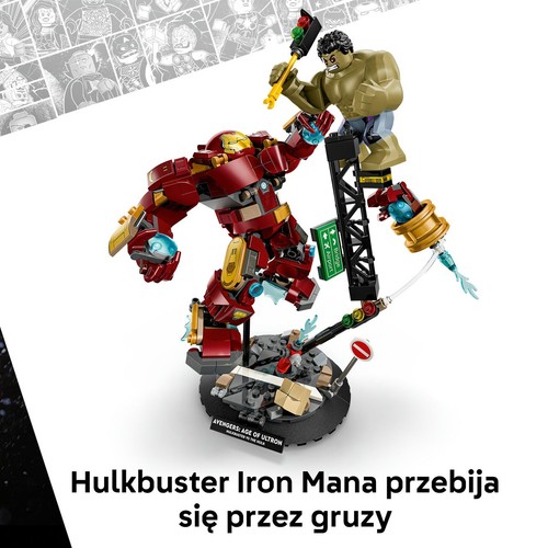 Marvel Epicka bitwa: Hulkbuster kontra Hulk 76343 LEGO 1 sztuka