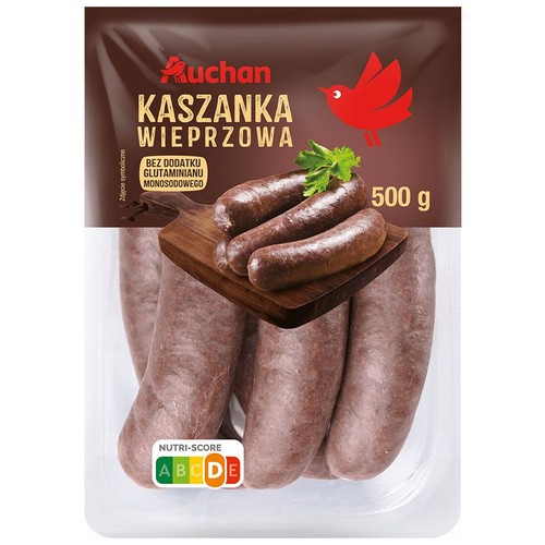 Kaszanka wieprzowa Auchan 500 g